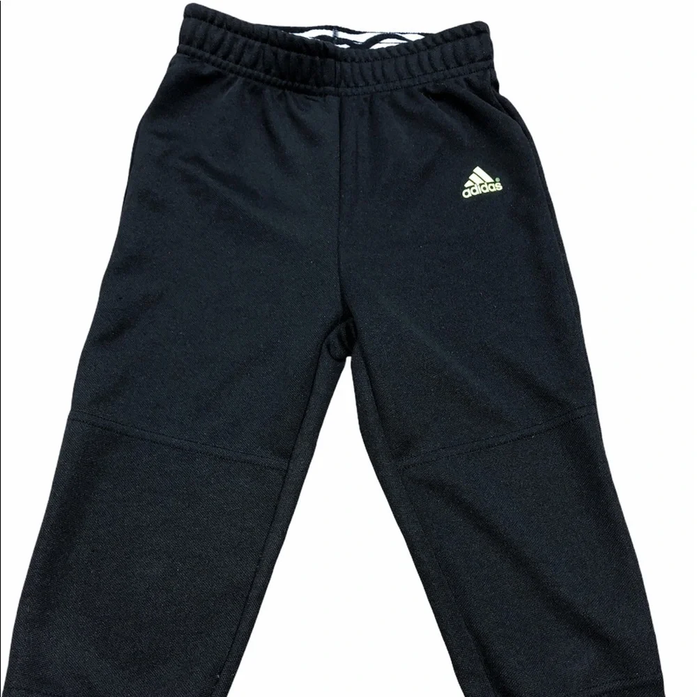 Adidas size xsmall kids black joggers pants